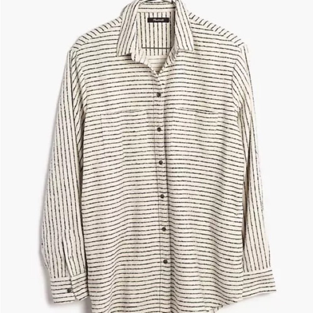 Madewell Oversized Ex Boyfriend shirt